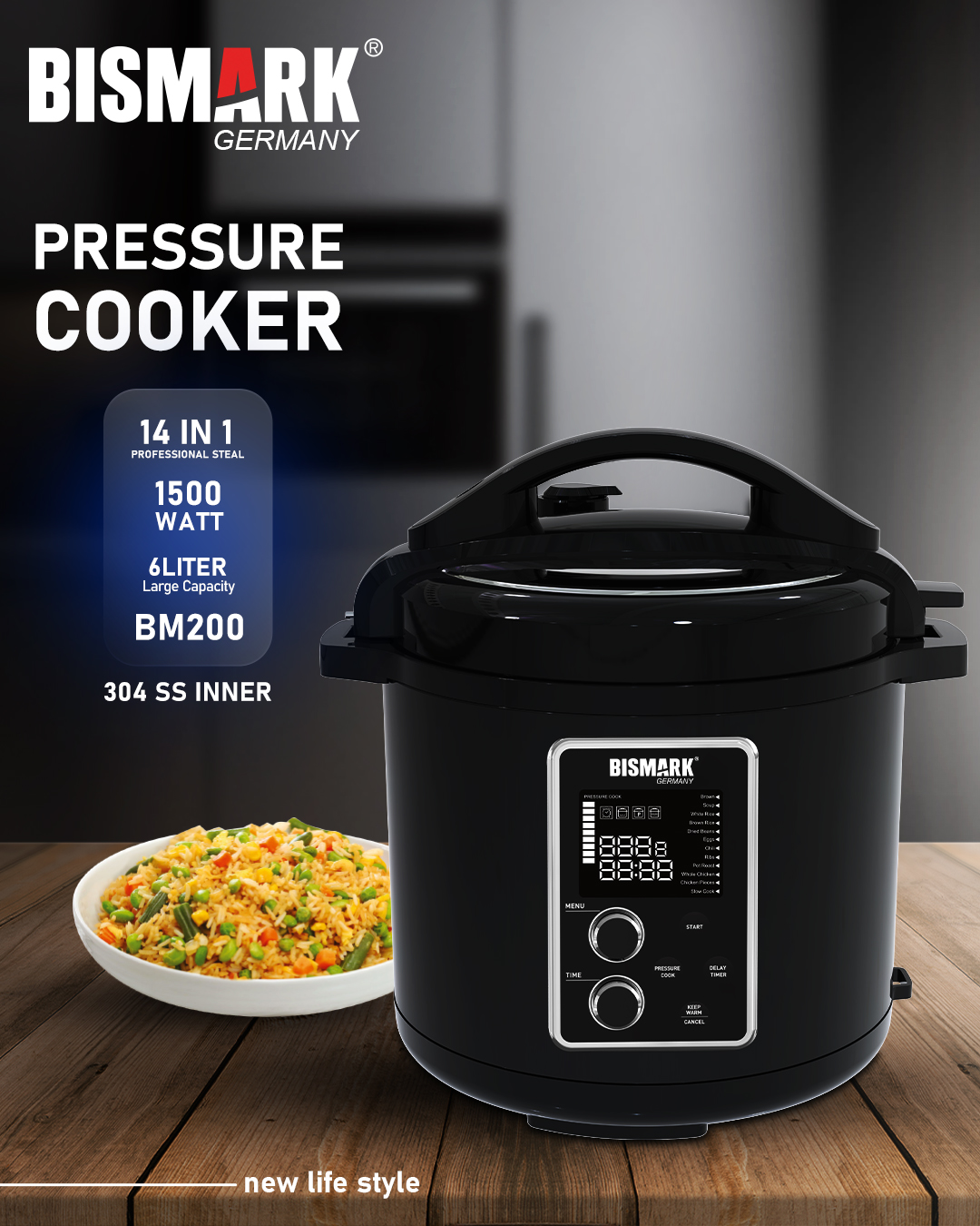 BM200 RESSURE COOKER